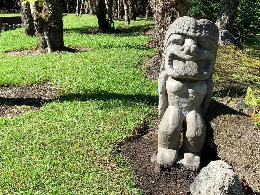 Hau'Oli Place Tiki Cottage In Волкано Экстерьер фото